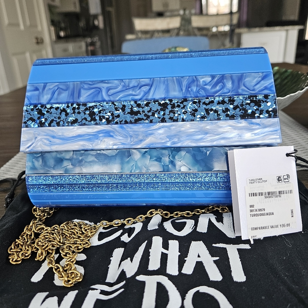 Kurt Geiger London Party Clutch NWT